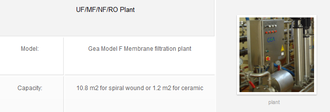 UF/MF/NF/RO Plant